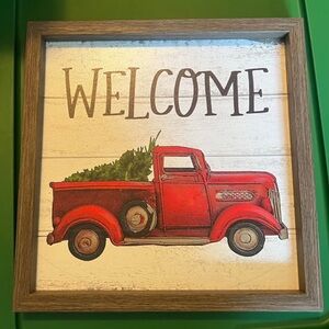 NWT Christmas Sign